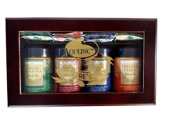 Luxury Wooden Gift Box - Black Tea.