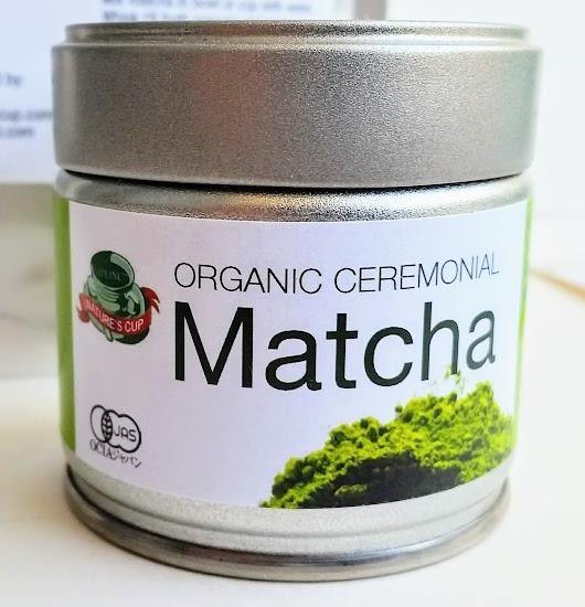 Organic Matcha Ceremonial 30g Tin, Natures Cup