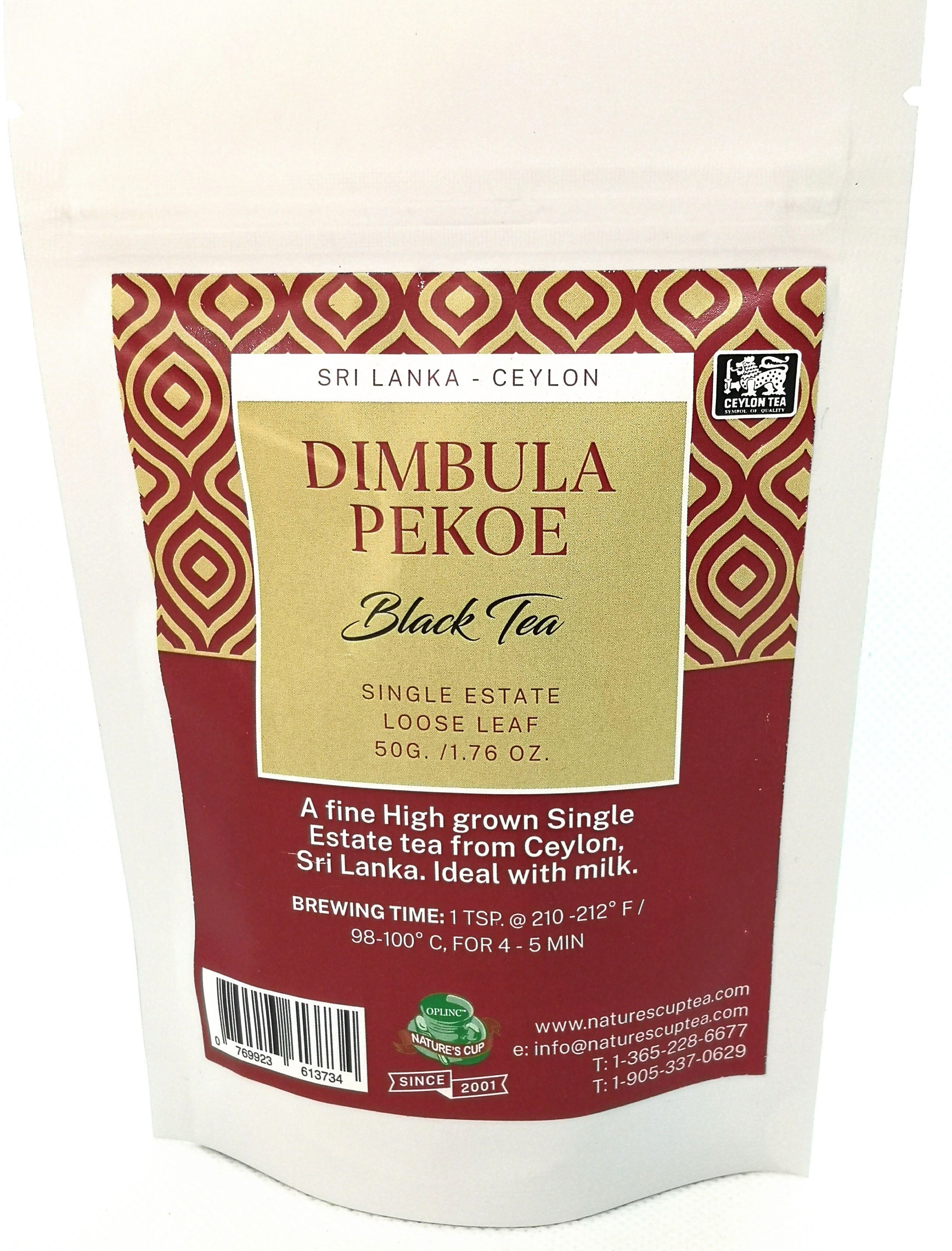 Dimbula Pekoe, Black Tea, Sri Lanka.