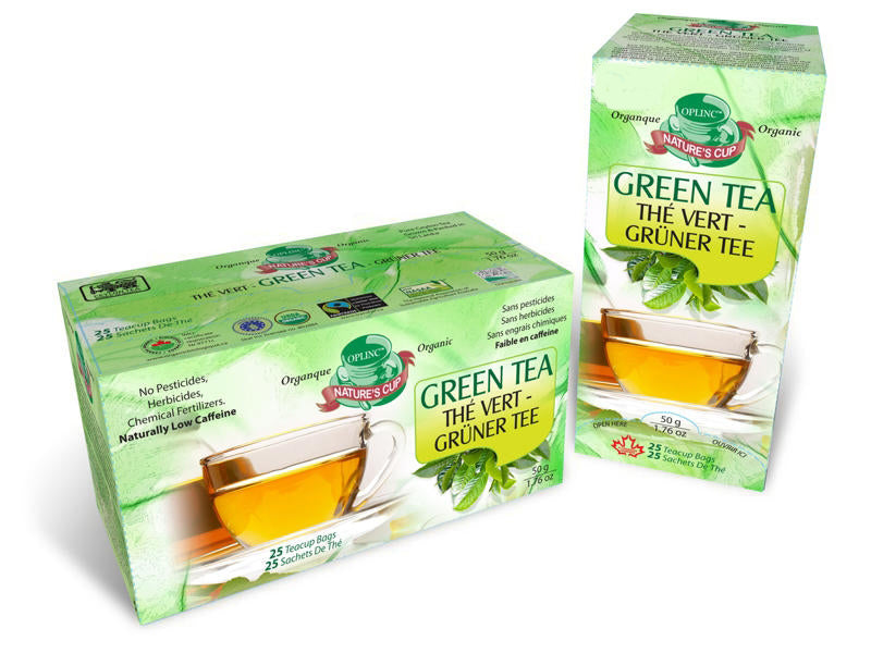 Organic Green Tea 25 - Natures Cup Tea