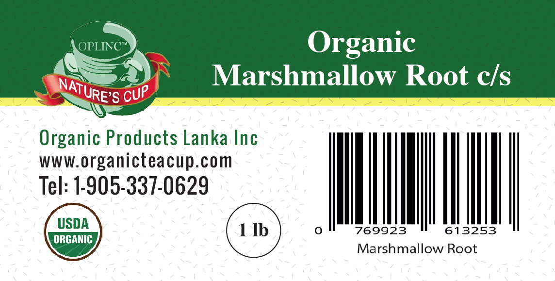 Marshmallow Root-Organic, Natures Cup Tea, Oakville, Ontario