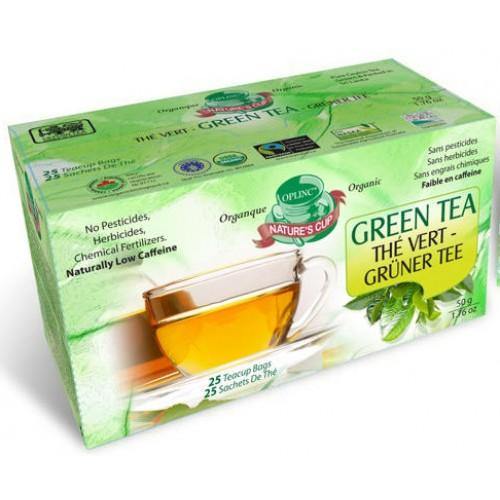 Organic Green Tea 25 - Natures Cup Tea