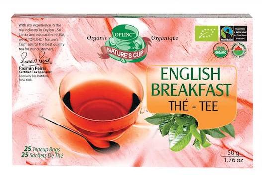 Organic English Breakfast-25 - Natures Cup Tea