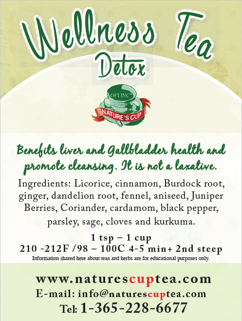 Wellness Tea Detox - Natures Cup Tea
